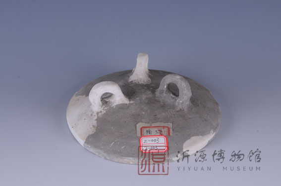 东周灰陶器盖