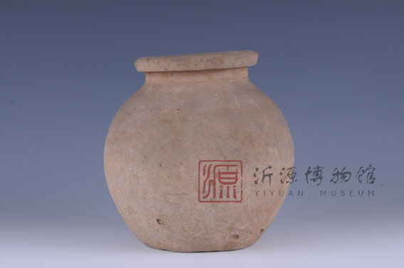 东汉灰陶罐