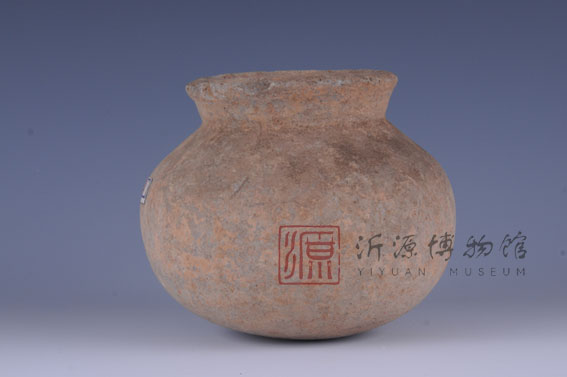 东汉灰陶釜