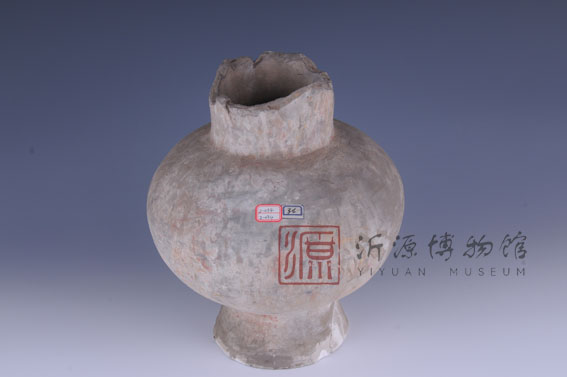 汉陶壶（残）