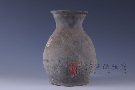 汉灰陶壶