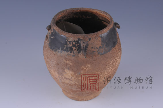 清黑釉四系瓷罐