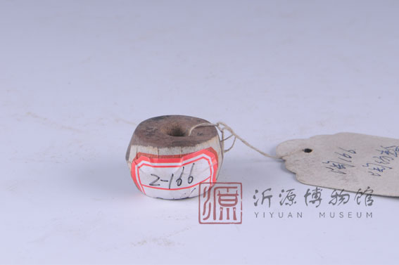 西周灰陶纺轮