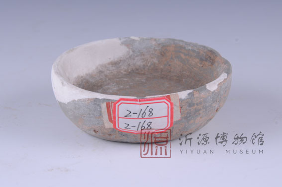 汉灰陶钵