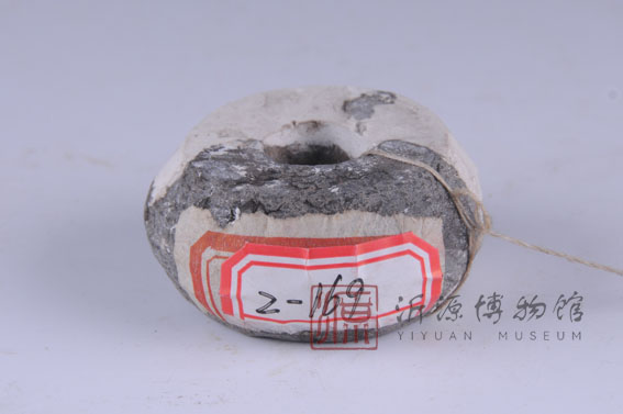 西周灰陶纺轮