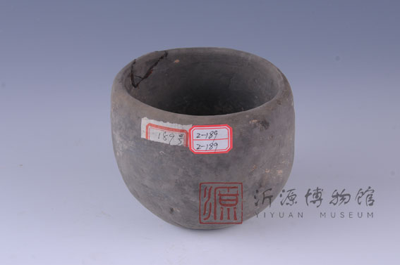 西周灰陶钵