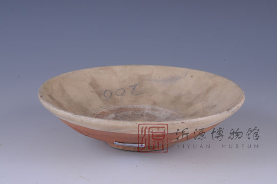元白釉瓷碗