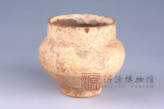 宋白釉黑花瓷罐