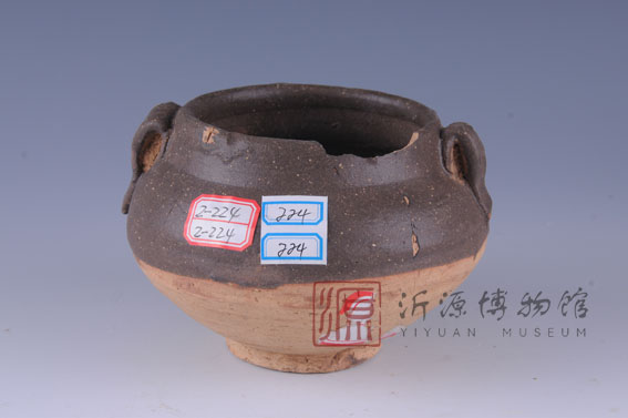 清酱釉二系瓷罐