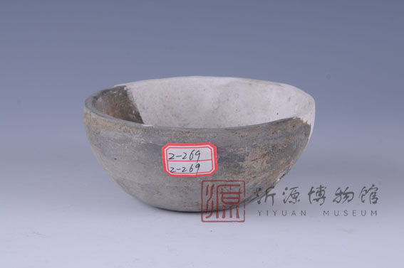 春秋灰陶碗