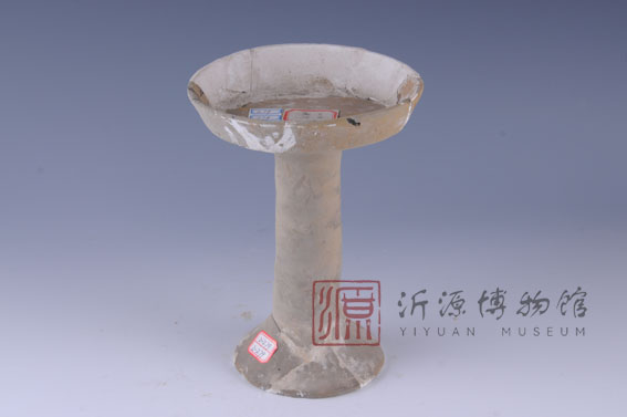 战国灰陶豆