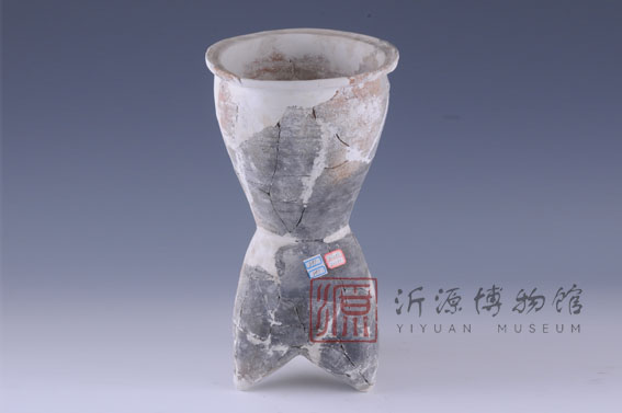 新石器时代龙山文化灰陶甗