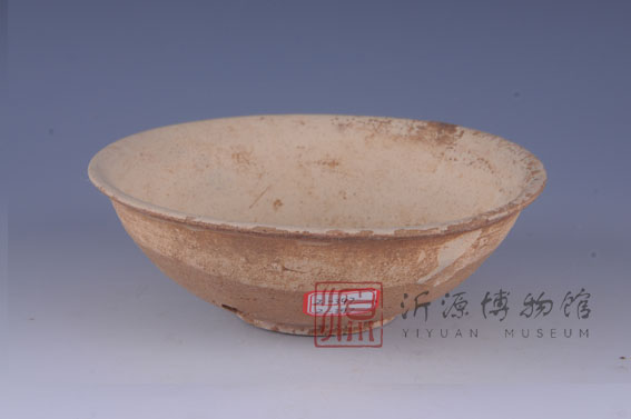 元白釉瓷碗