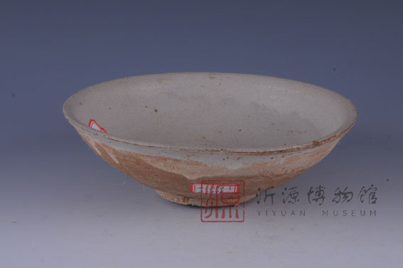 元白釉瓷碗