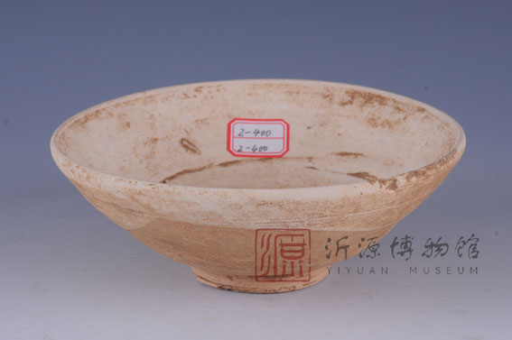 元白釉瓷碗