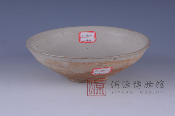 元白釉瓷碗