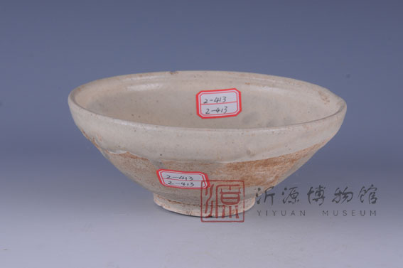 元白釉瓷碗