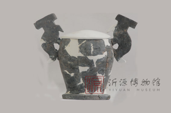 战国凤耳陶簋