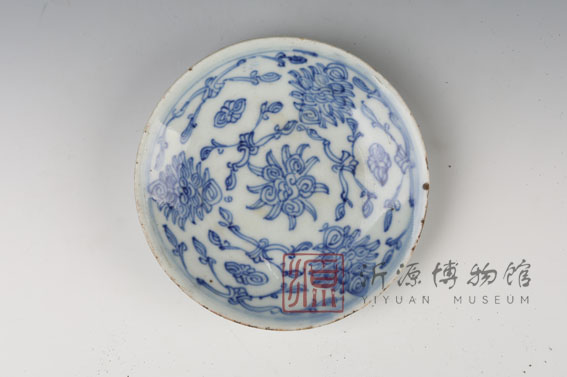 清青花小盘