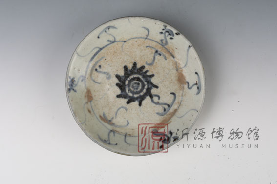 清青花小盘