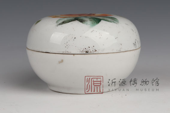 中华民国粉彩油印盒
