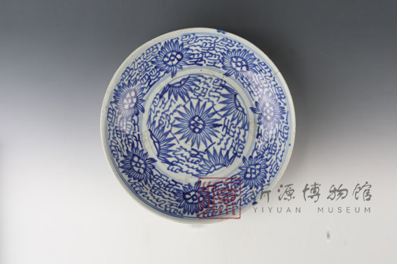清青花大瓷盘