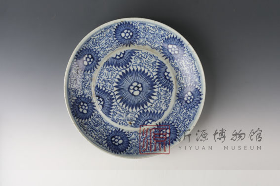 清青花大瓷盘