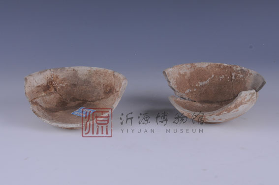 汉白陶碗（残）